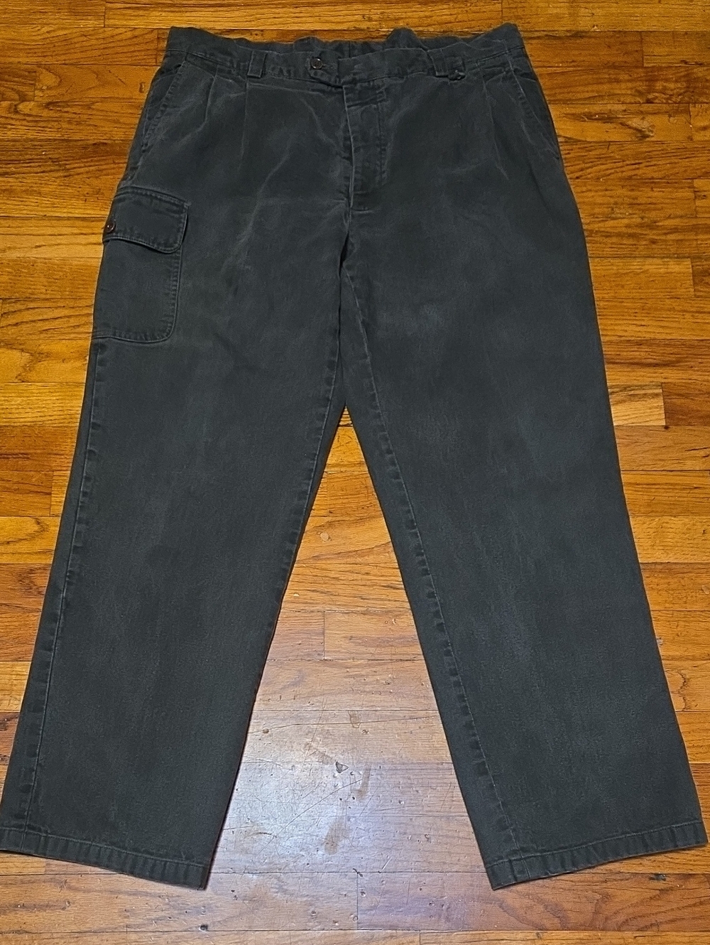 Vintage Beretta Sport Pleated Front Field Green Trouser- Size 40 (38/30.5)